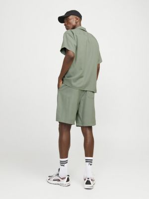 JPRCCAARON TENCEL RESORT SHIRT S/S LN