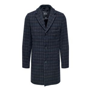ONSJAYLON CHECK WOOL COAT OTW
