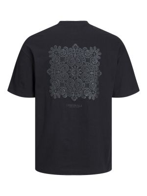 JORHAVANA CROCHET BACK TEE SS CREW NECK