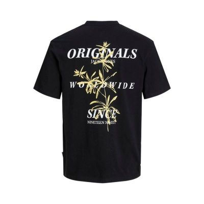 JORLAFAYETTE FLOWER TEE SS CREW NECK