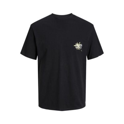 JORLAFAYETTE FLOWER TEE SS CREW NECK