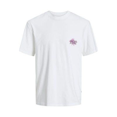 JORLAFAYETTE FLOWER TEE SS CREW NECK