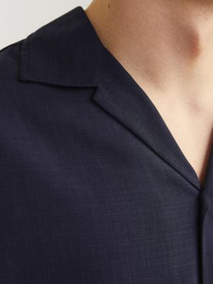 JPRCCAARON TENCEL RESORT SHIRT S/S LN