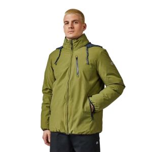 REVERSIBLE JACKETOLIVE GREEN