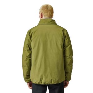 REVERSIBLE JACKETOLIVE GREEN