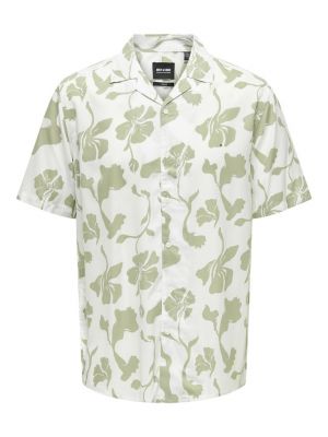 ONSDASH LIFE REG VISC AOP SS SHIRT NOOS