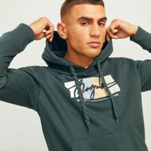 JORPORTLAND BLOCK SWEAT HOOD LN