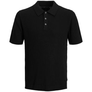 JPRBLAKIAN KNIT STRUCTURE POLO SS