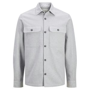 JPRRAYMOND MELANGE SOLID LS OVERSHIRT SN