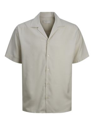 JPRCCAARON TENCEL RESORT SHIRT S/S LN