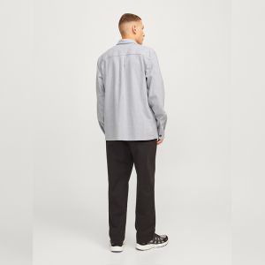 JPRRAYMOND MELANGE SOLID LS OVERSHIRT SN