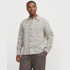 JPRBLUCOLE L/S OVERSHIRT STYD AW24