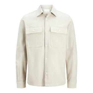 JPRRAYMOND MELANGE SOLID LS OVERSHIRT SN