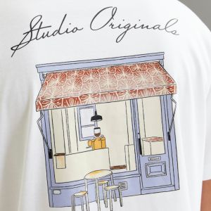 JORISLINGTON BACK TEE SS CREW NECK SN