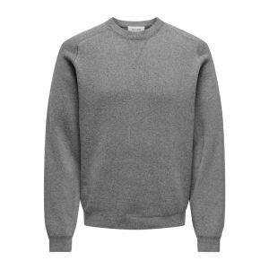 ONSPIN REG 12 CREW KNIT
