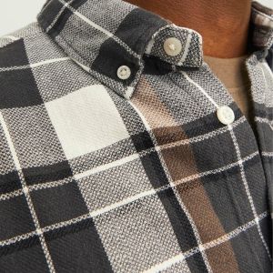 JPRBLUBROOK CHECK STRUCTURE L/S SHIRT SN