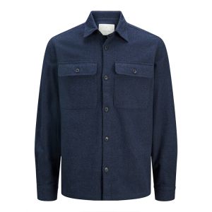 JPRRAYMOND MELANGE SOLID LS OVERSHIRT SN